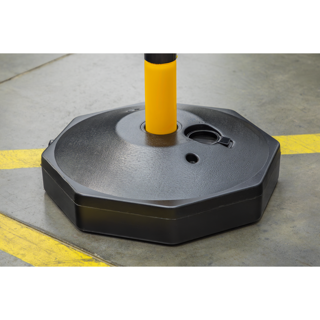Post & Chain Kit 25m - Black/Yellow