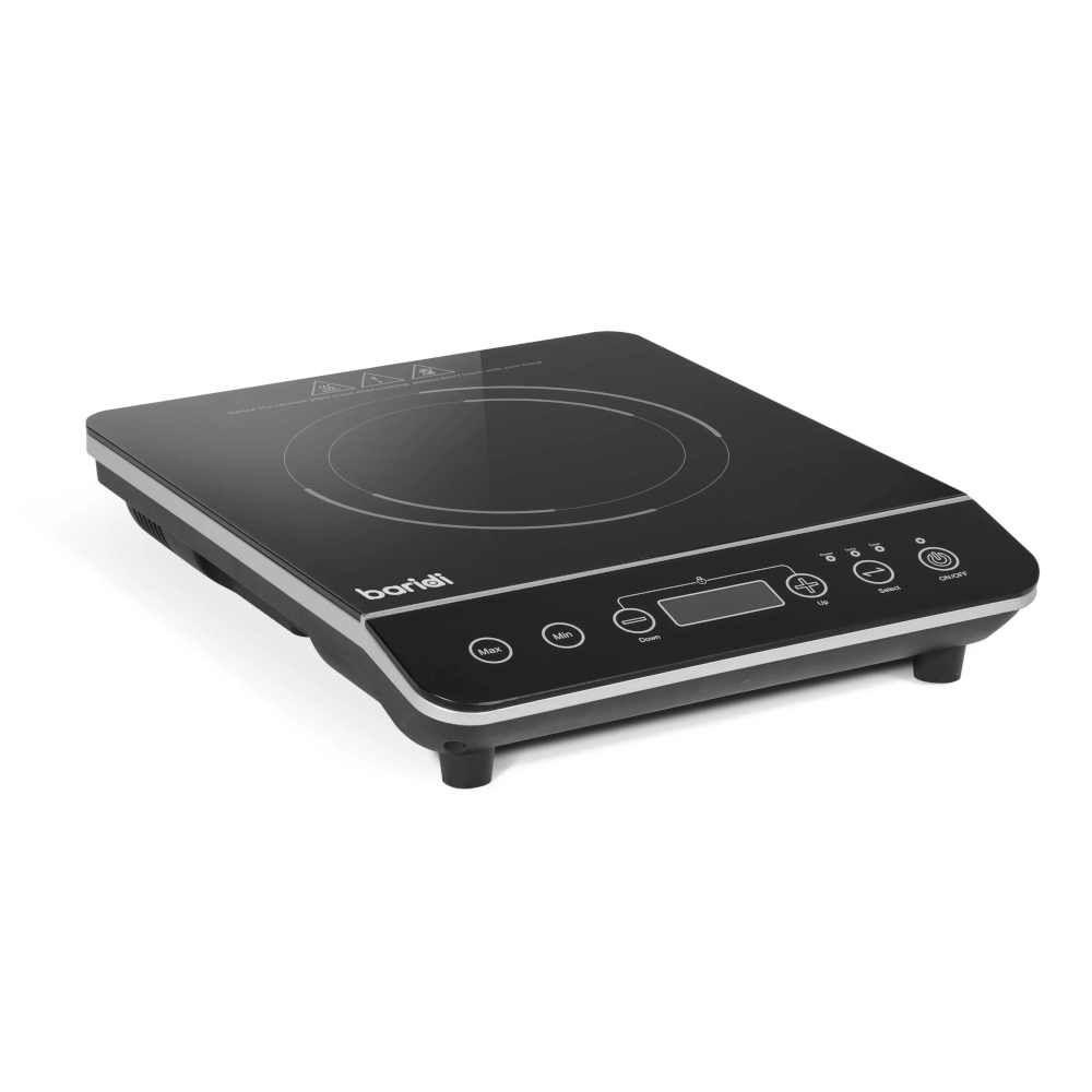 Baridi DH145 Portable Induction Cooker Hob with 1 Cooking Zones 29cm, 10 Power Settings, Timer Function, Black