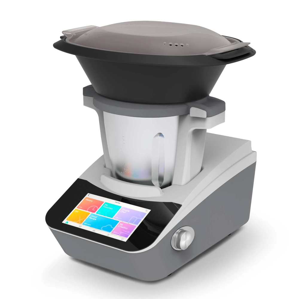 Baridi DH189 Smart Thermal Cooker with 18 Preset Functions, 7" Touch Screen, App Guided Recipes, 3 Litre Capacity, White