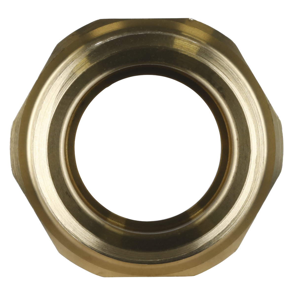 John Guest® Brass Straight Adaptor 15mm x 1/2"BSPT