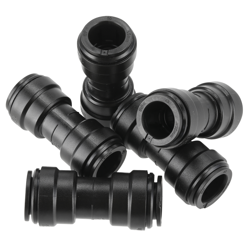 John Guest® Straight Connector 15mm - Pack of 5