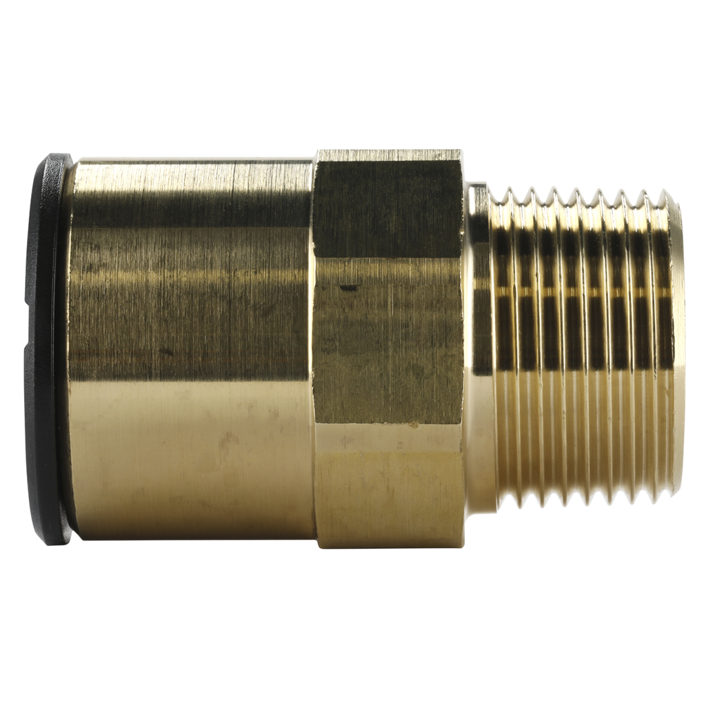 John Guest® Brass Straight Adaptors