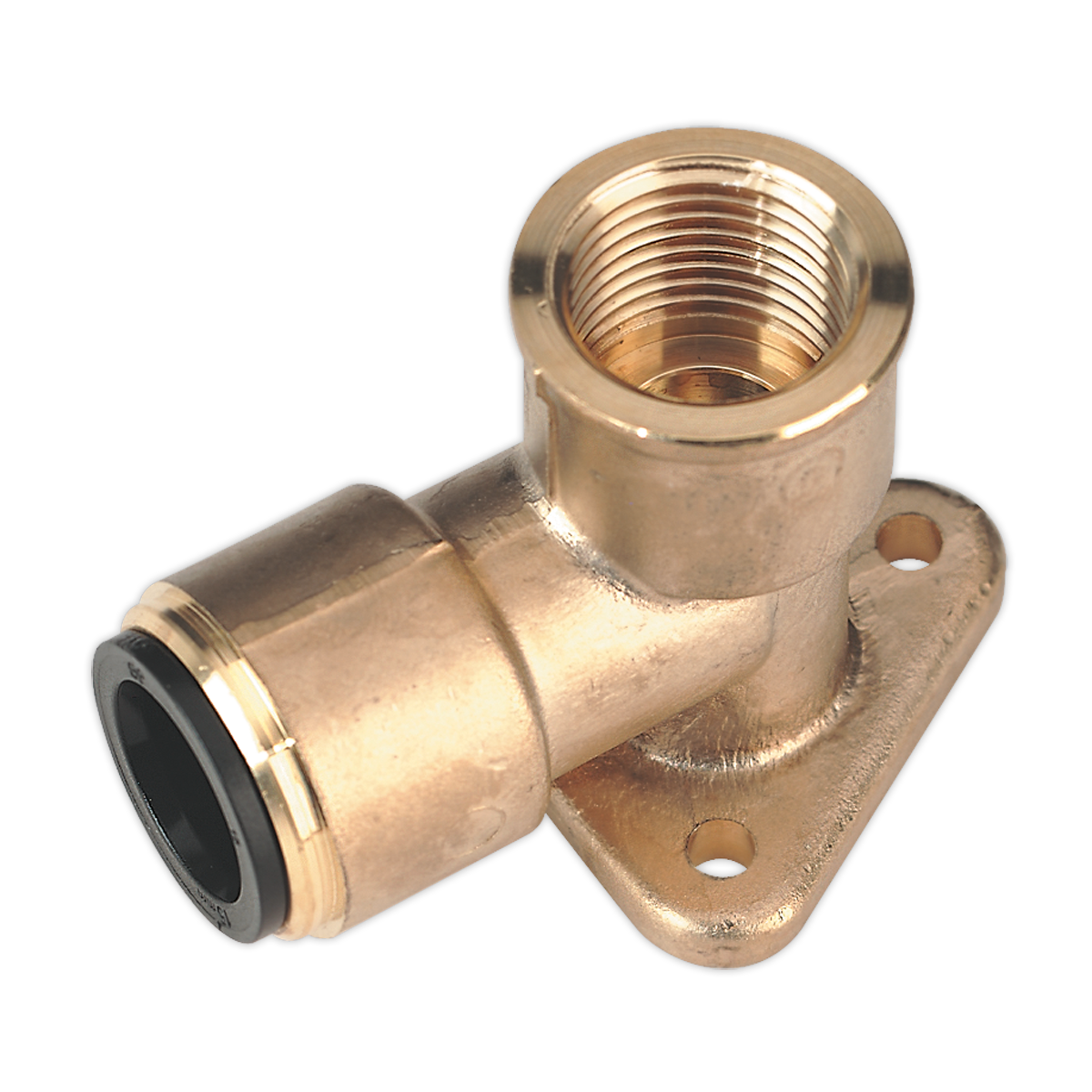 John Guest® Brass Wingback Elbow 22mm x 3/4"BSP