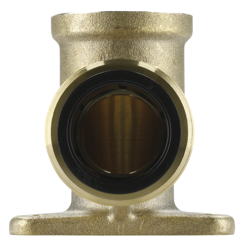 John Guest® Brass Wingback Elbow 22mm x 3/4"BSP