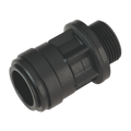 John Guest® Straight Adaptor 22mm x 3/4"BSP - Pack of 2