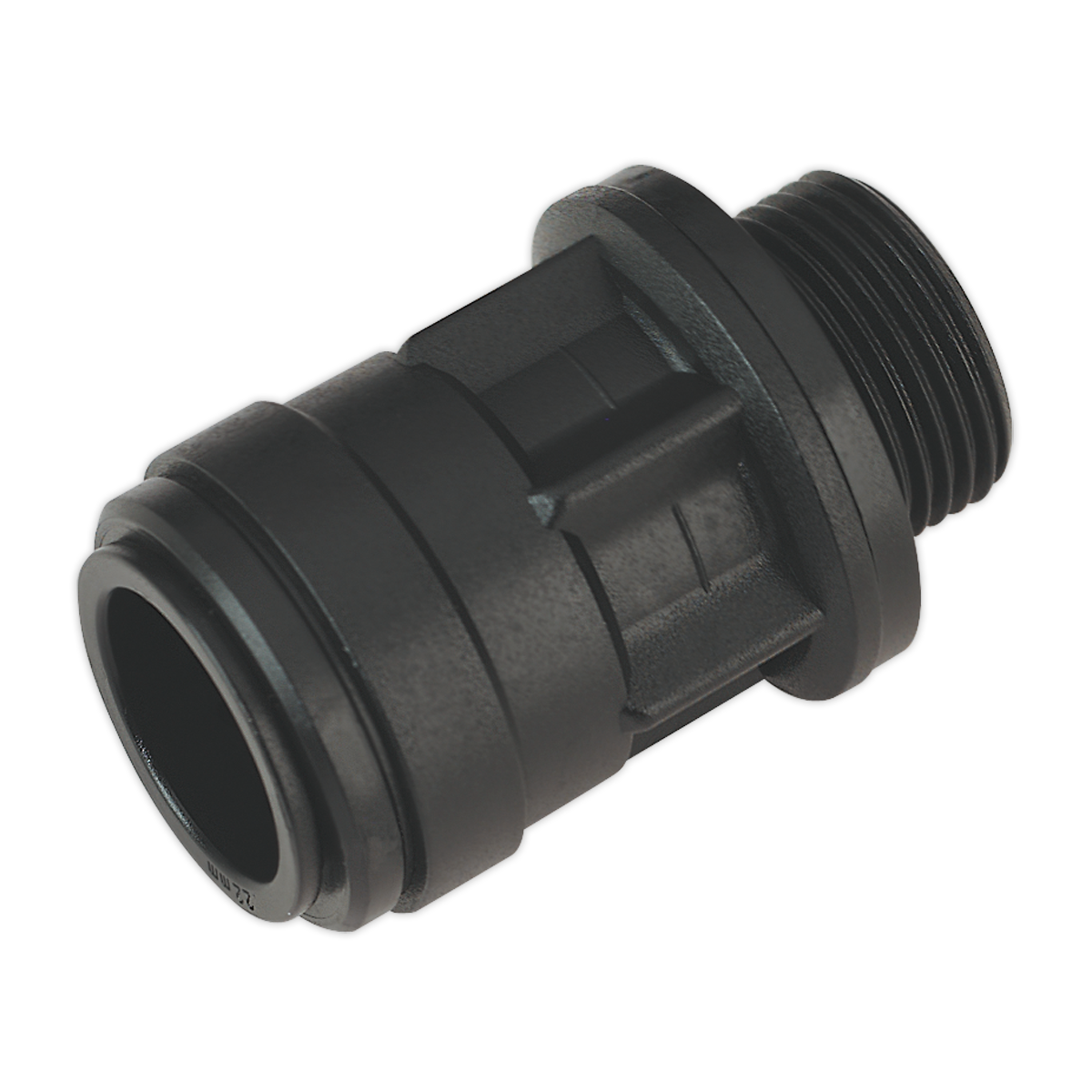 John Guest® Straight Adaptor 22mm x 3/4"BSP - Pack of 2