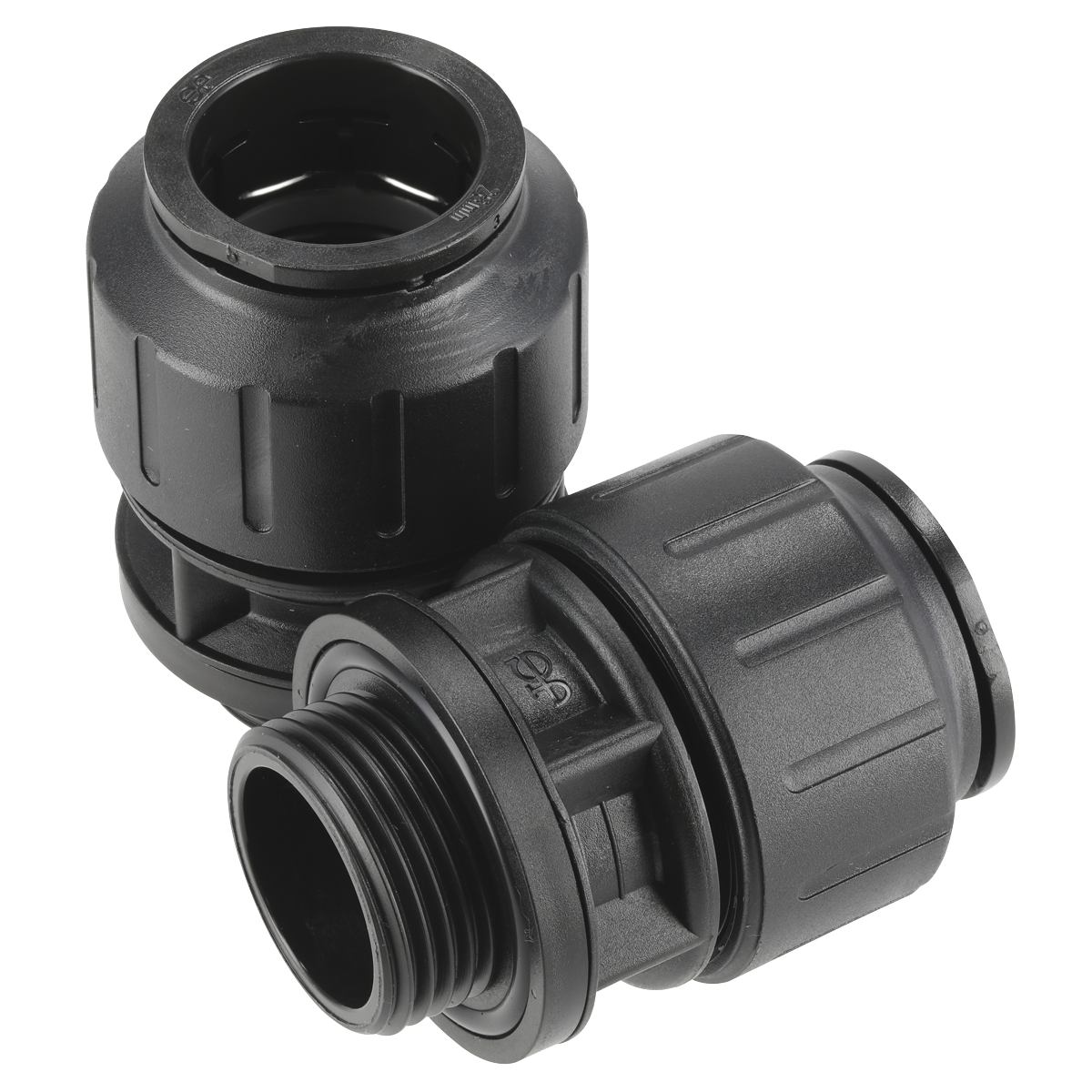 John Guest® Straight Adaptor 28mm x 1"BSP - Pack of 2