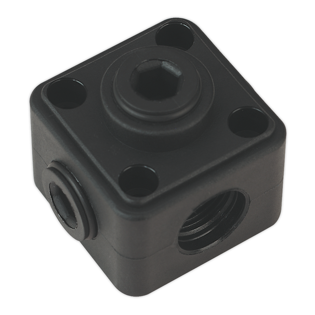 John Guest® Porting Block 5 x 1/2"BSP Connection