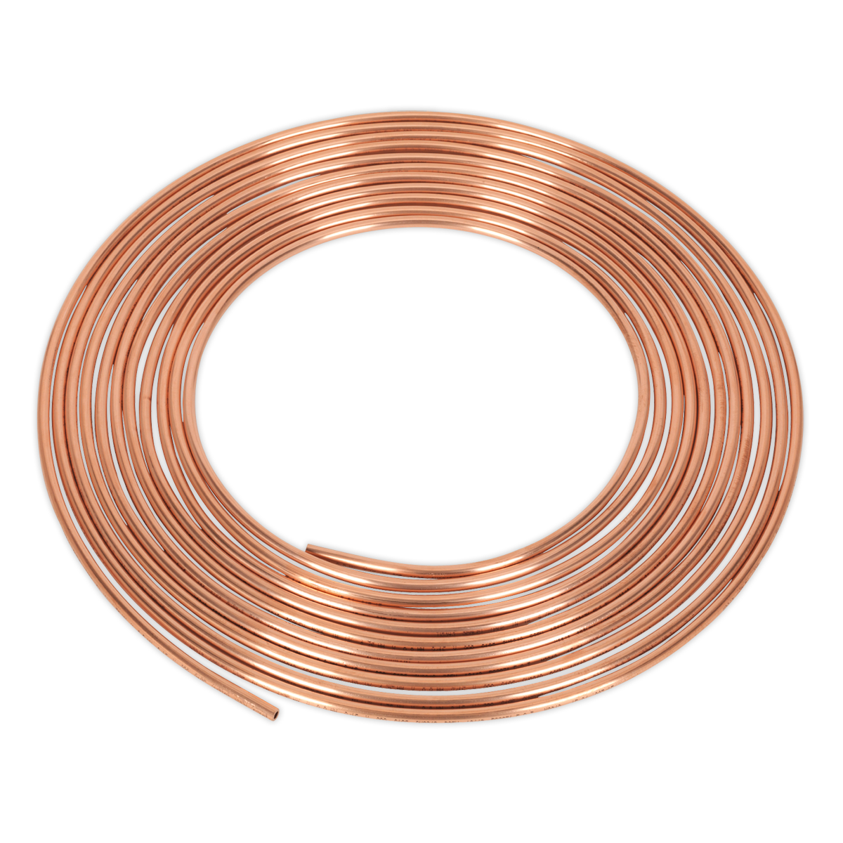 Brake Pipe Copper Tubing 22 Gauge 3/16" x 25ft - BS EN 12449