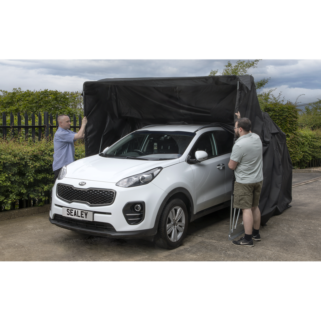 Vehicle Storage Shelter, 2.7 x 5.5 x 2m (CCS01) (Factory Refurbished B)