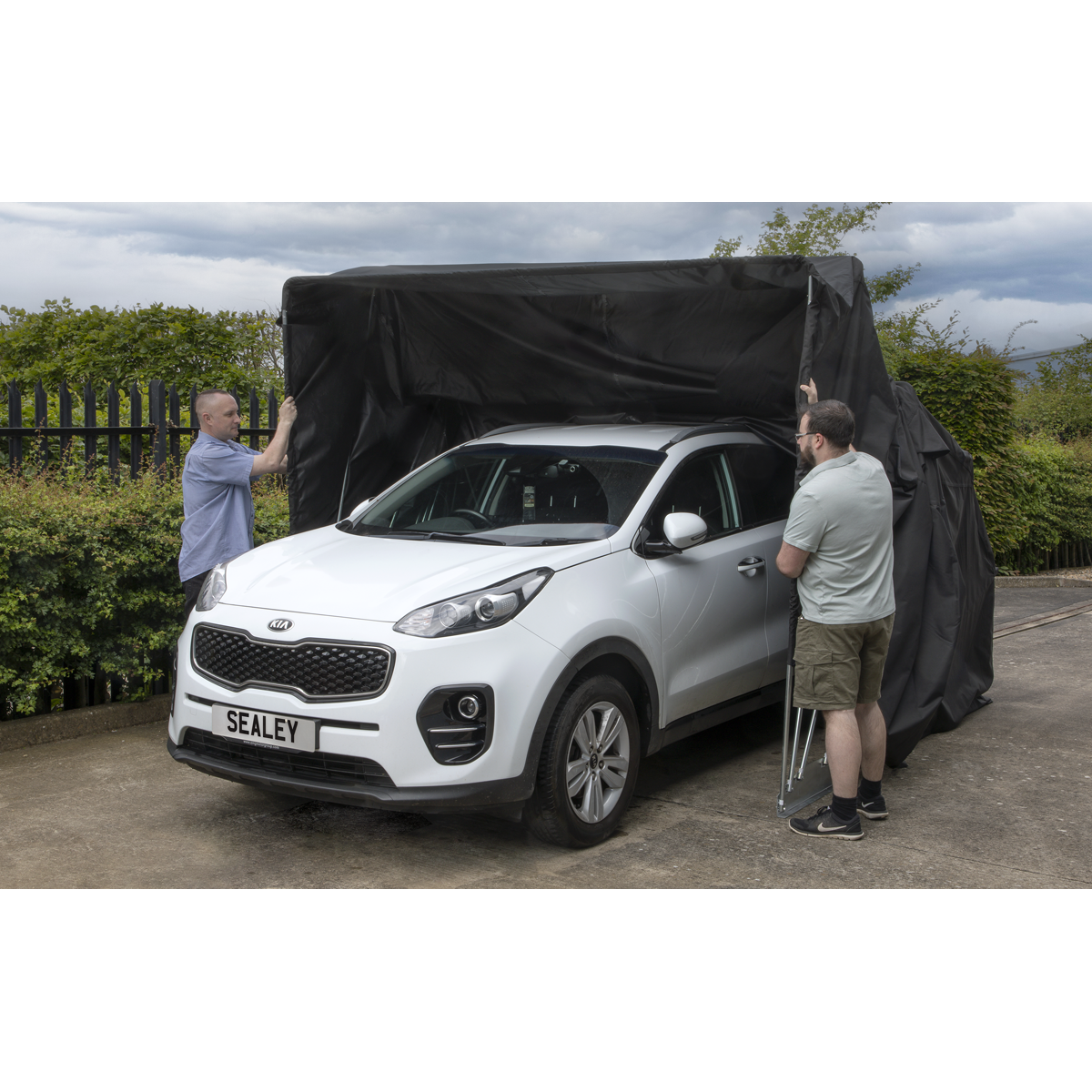 Vehicle Storage Shelter, 2.7 x 5.5 x 2m (CCS01) (Factory Refurbished B)