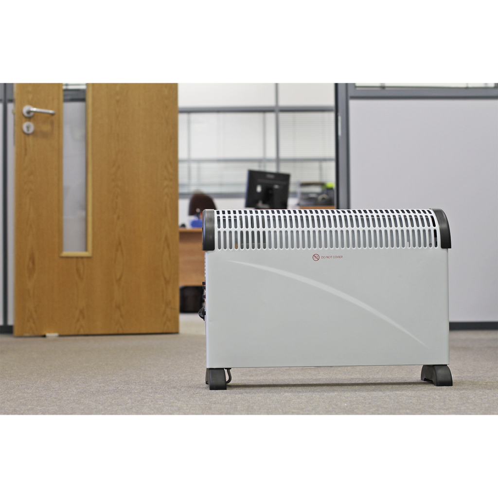 Convector Heater with Turbo Fan & Thermostat, 2000W (CD2005T)
