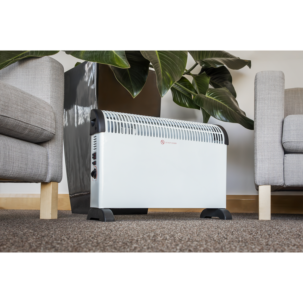 Convector Heater with Turbo Fan & Thermostat, 2000W (CD2005T)