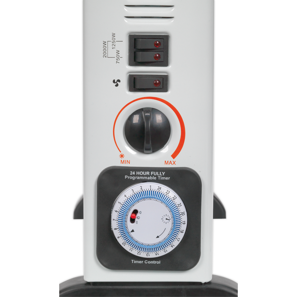 Convector Heater with Turbo, Timer & Thermostat, 2000W (CD2005TT)