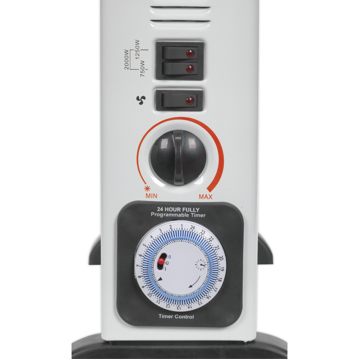 Convector Heater with Turbo, Timer & Thermostat, 2000W (CD2005TT)