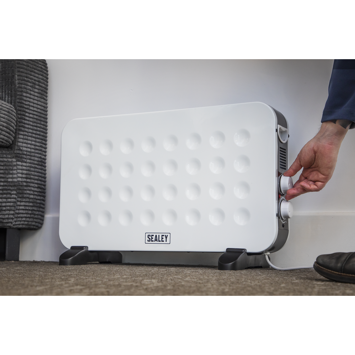 Convector Heater with Thermostat, 2000W (CD2013)