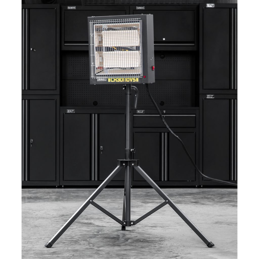 Ceramic Heater with Stand, 1200/2400W 110V (CH30110VS) (Factory Refurbished A)