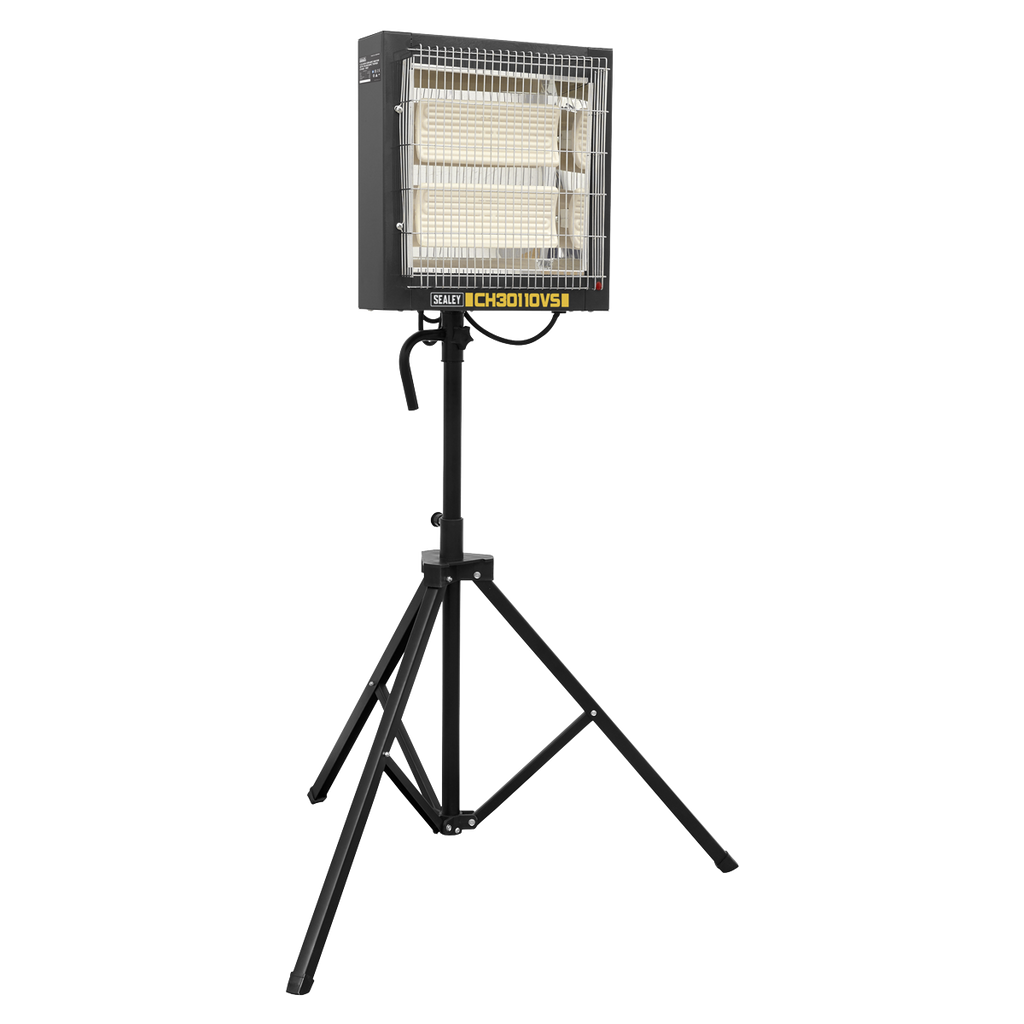 Ceramic Heater with Stand, 1200/2400W 110V (CH30110VS) (Factory Refurbished A)