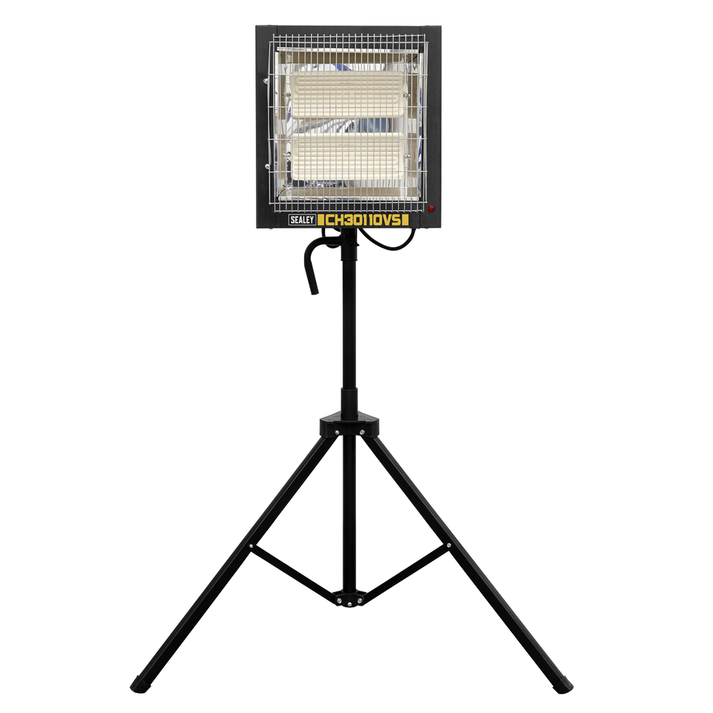 Ceramic Heater with Stand, 1200/2400W 110V (CH30110VS) (Factory Refurbished A)