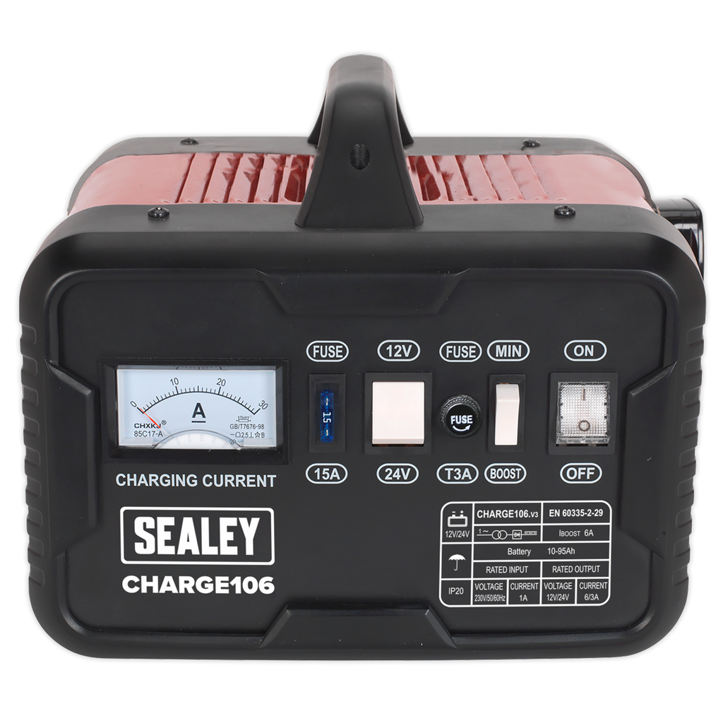 12/24V Battery Charger, 8A (CHARGE106)