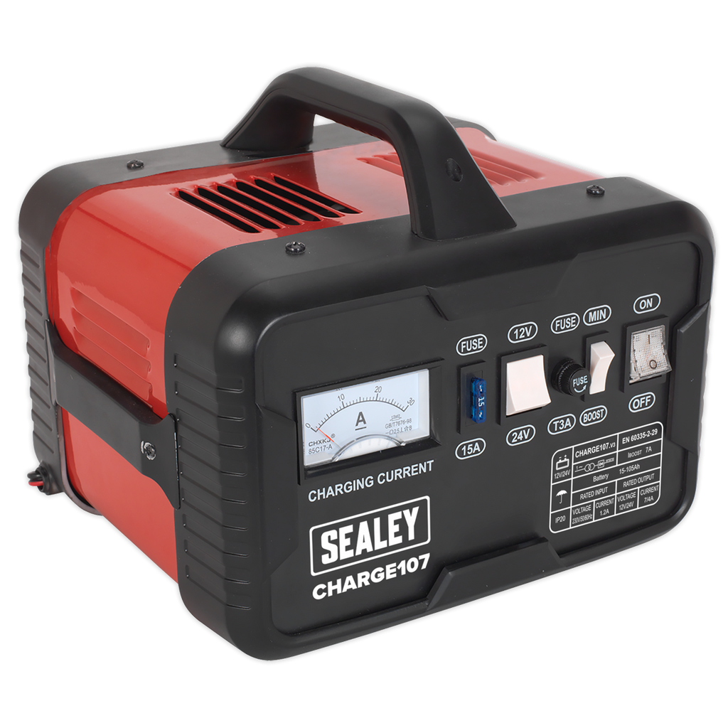 12/24V Battery Charger, 11A (CHARGE107)