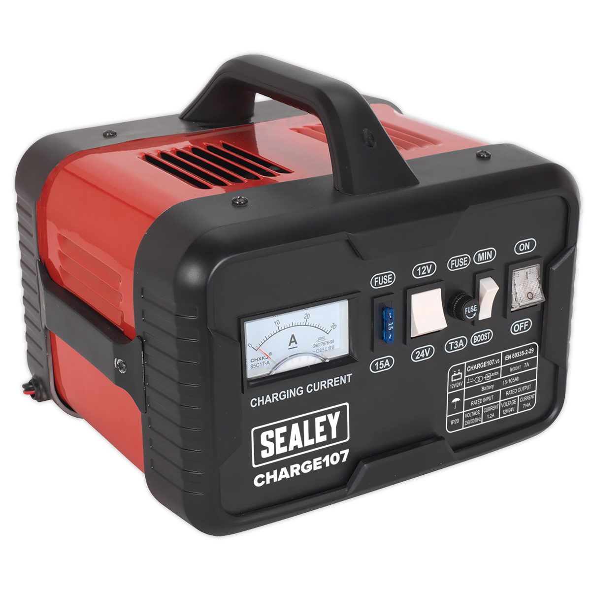 12/24V Battery Charger, 11A (CHARGE107)