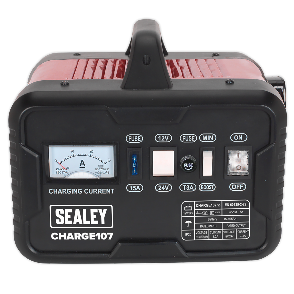 12/24V Battery Charger, 11A (CHARGE107)