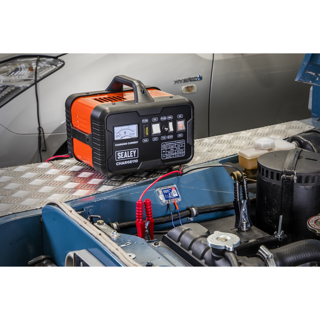 12/24V Battery Charger, 14A (CHARGE110) (Factory Refurbished B)