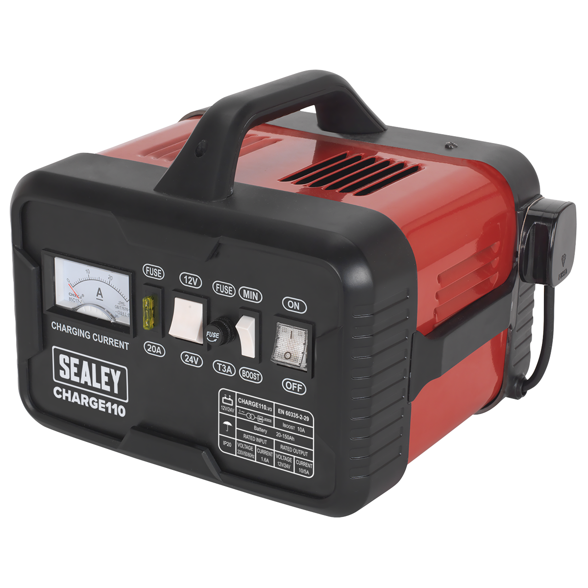 12/24V Battery Charger, 14A (CHARGE110)