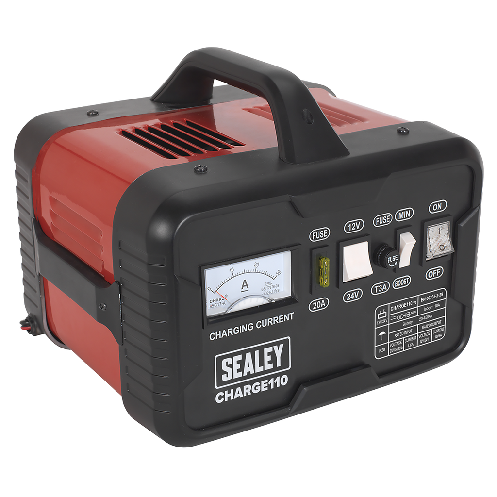 12/24V Battery Charger, 14A (CHARGE110) (Factory Refurbished B)