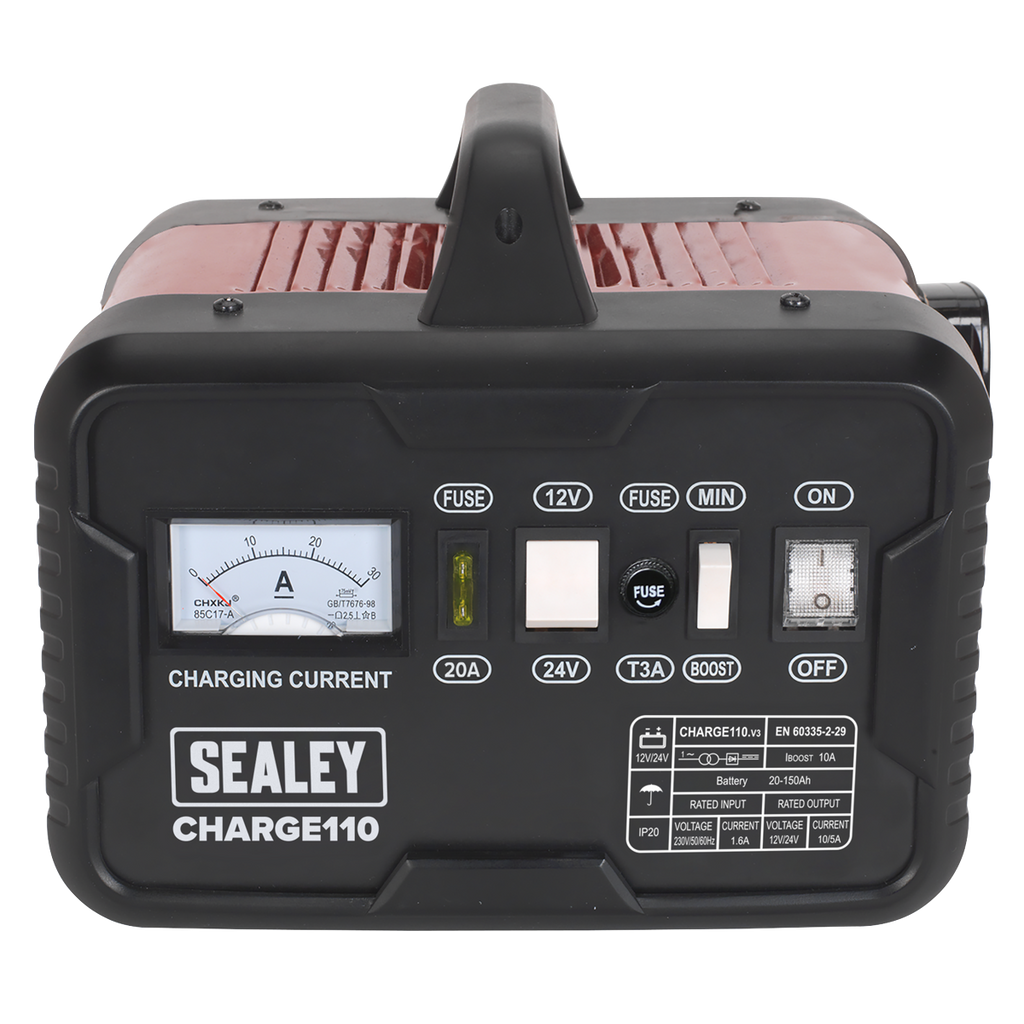 12/24V Battery Charger, 14A (CHARGE110) (Factory Refurbished B)