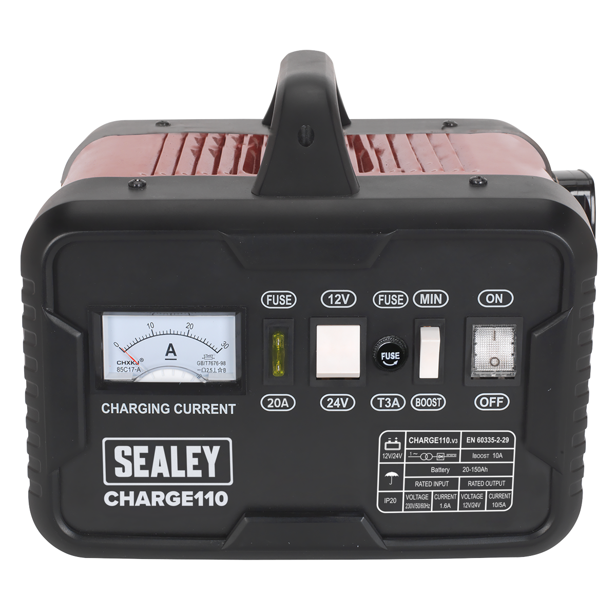 12/24V Battery Charger, 14A (CHARGE110)