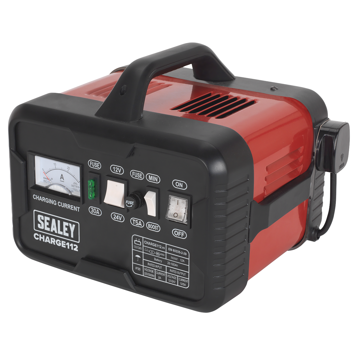 12/24V Battery Charger, 16A (CHARGE112)