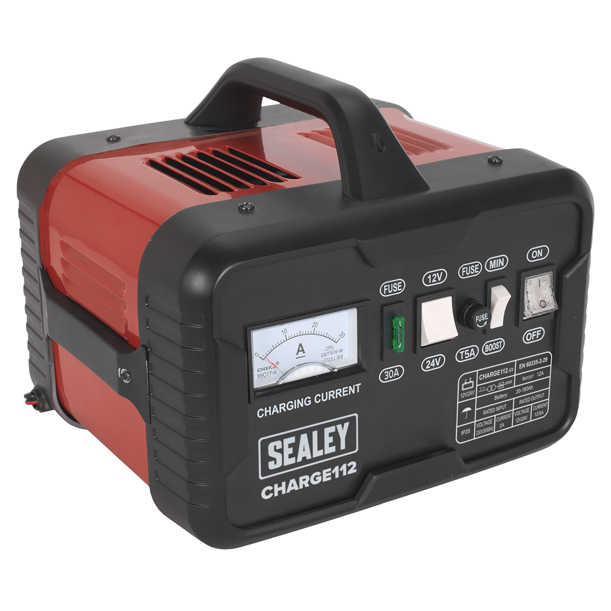 12/24V Battery Charger, 16A (CHARGE112)