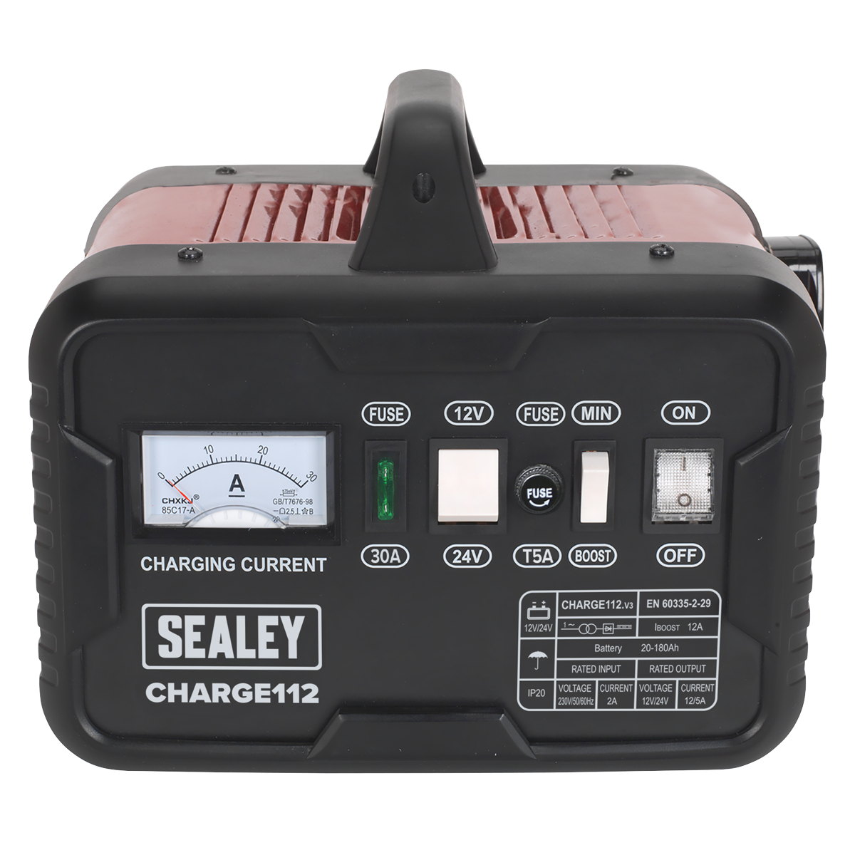 12/24V Battery Charger, 16A (CHARGE112)