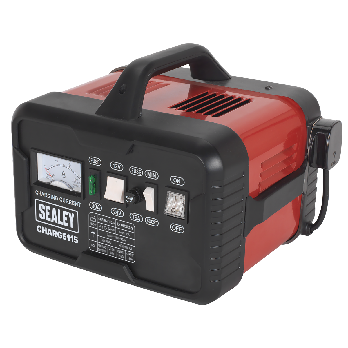 12/24V Battery Charger, 19A (CHARGE115)