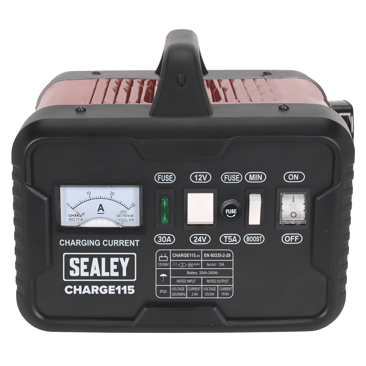 12/24V Battery Charger, 19A (CHARGE115)
