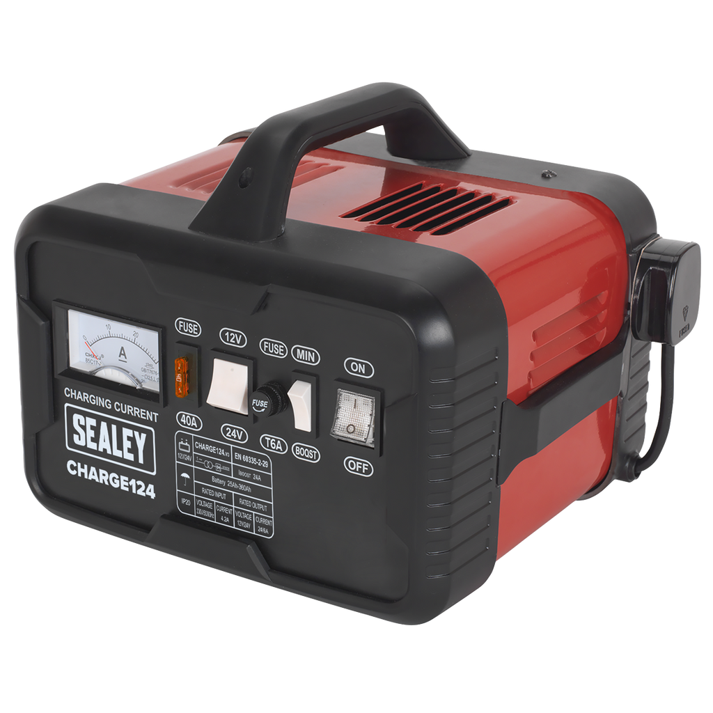 12/24V Battery Charger, 28A (CHARGE124)