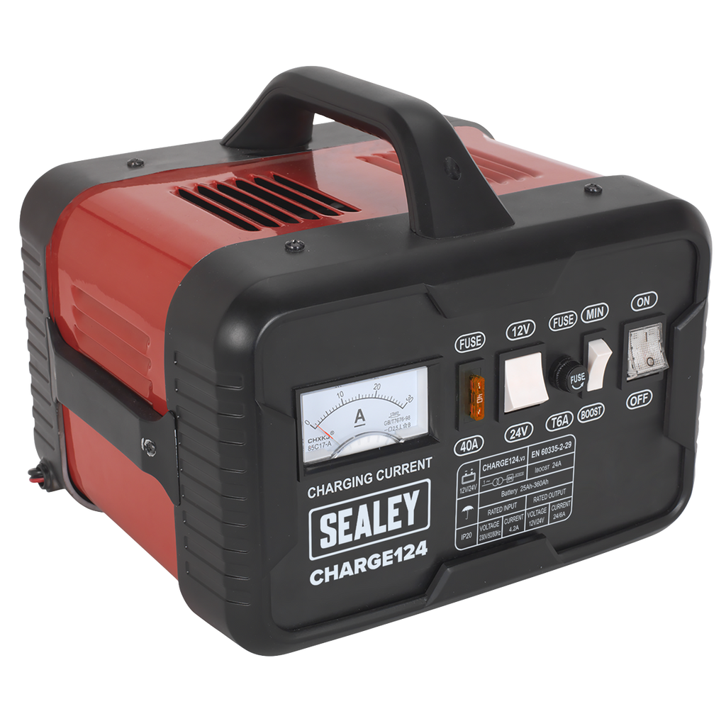 12/24V Battery Charger, 28A (CHARGE124)