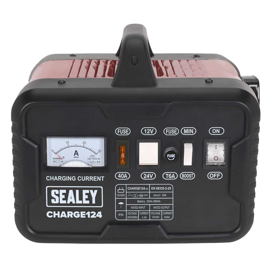 12/24V Battery Charger, 28A (CHARGE124)