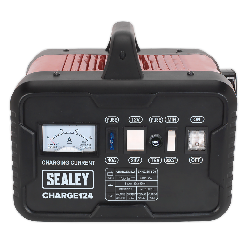 12/24V Battery Charger, 28A (CHARGE124)