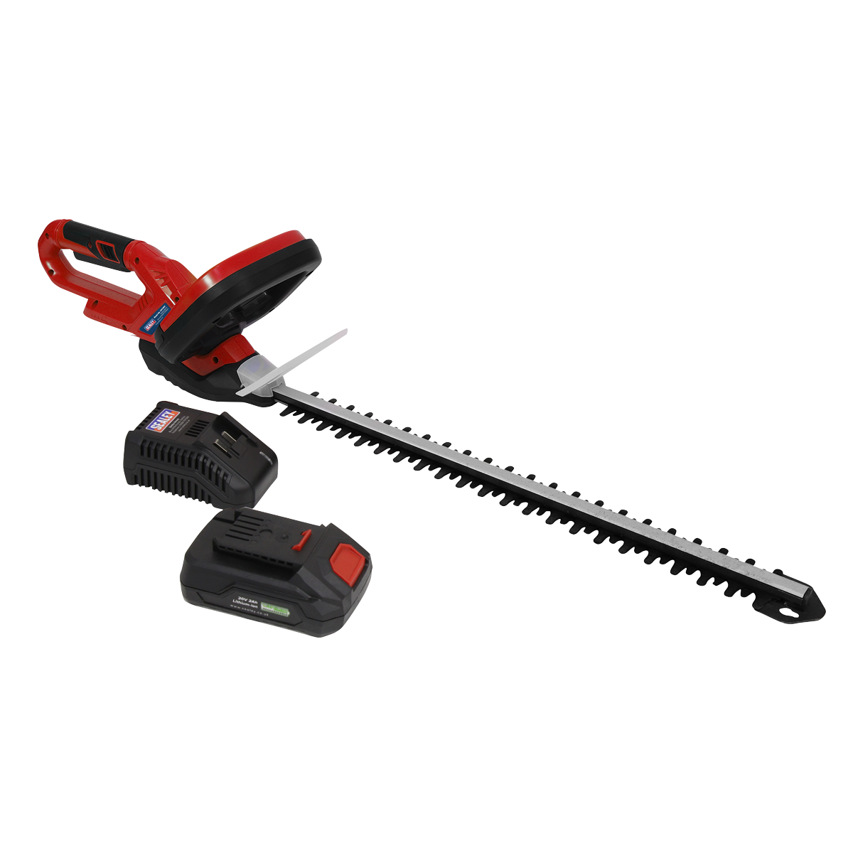 SV20 Series 52cm Cordless Hedge Trimmer 20V 2Ah with Battery & Charger