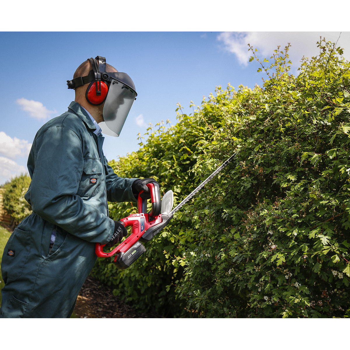 SV20 Series Cordless Hedge Trimmer 20V 4Ah with Battery & Charger