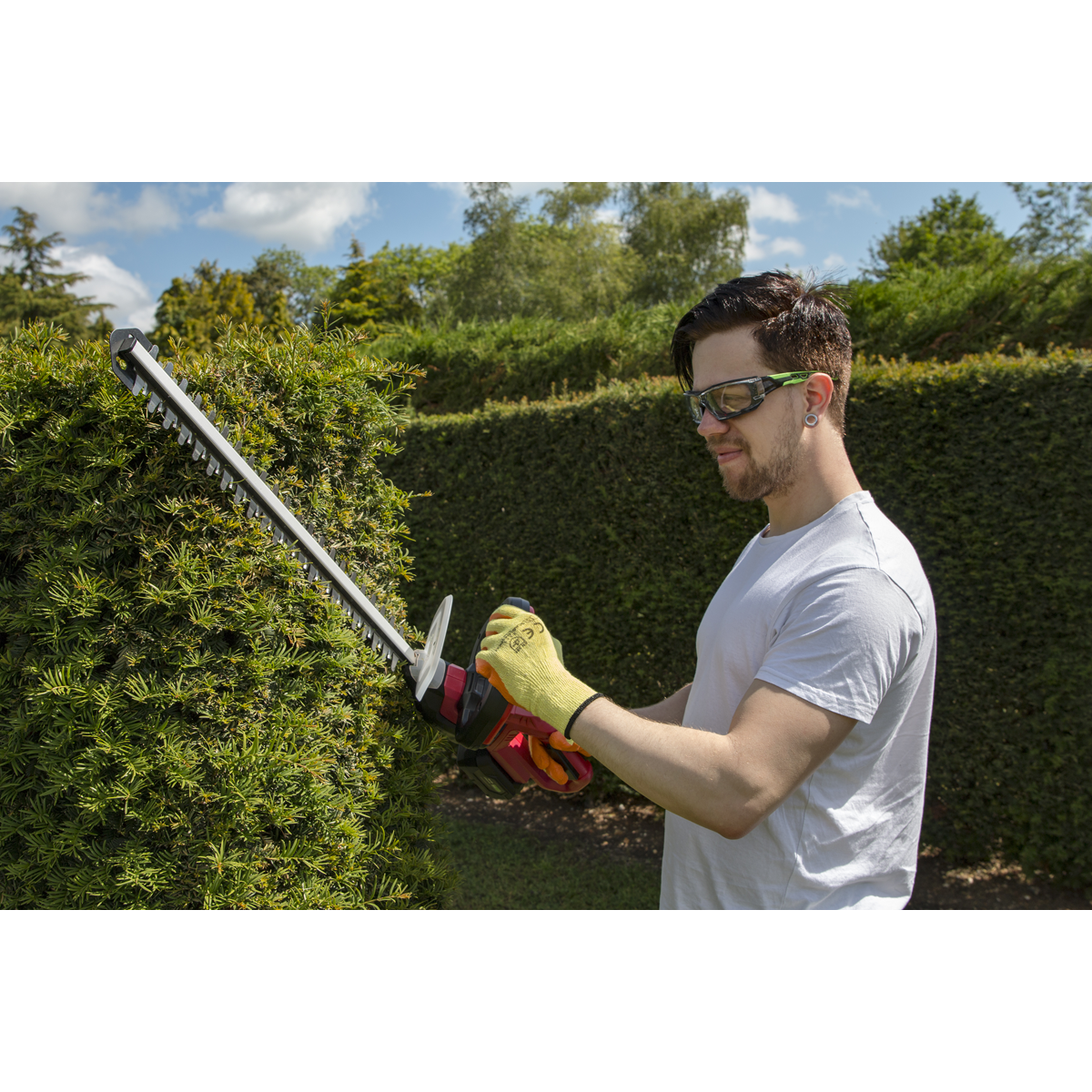 SV20 Series 52cm Cordless Hedge Trimmer 20V 2Ah with Battery