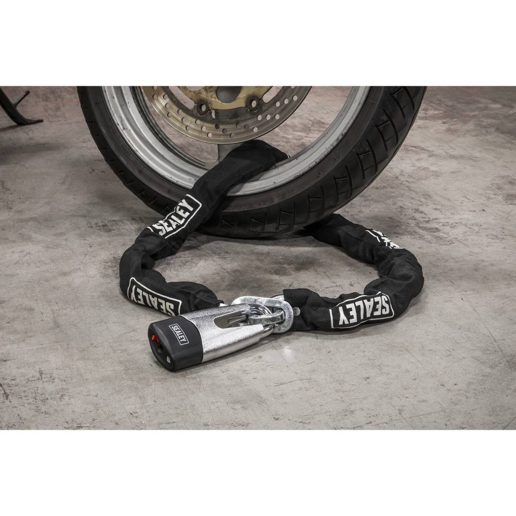 Motorcycle Chain & Disc Lock 10.5 x 10.5 x 1500mm 4* ART App