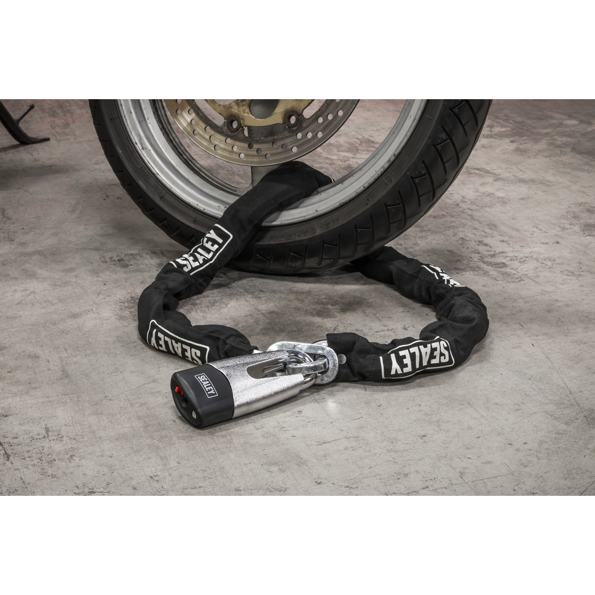 Motorcycle Chain & Disc Lock 10.5 x 10.5 x 1500mm 4* ART App