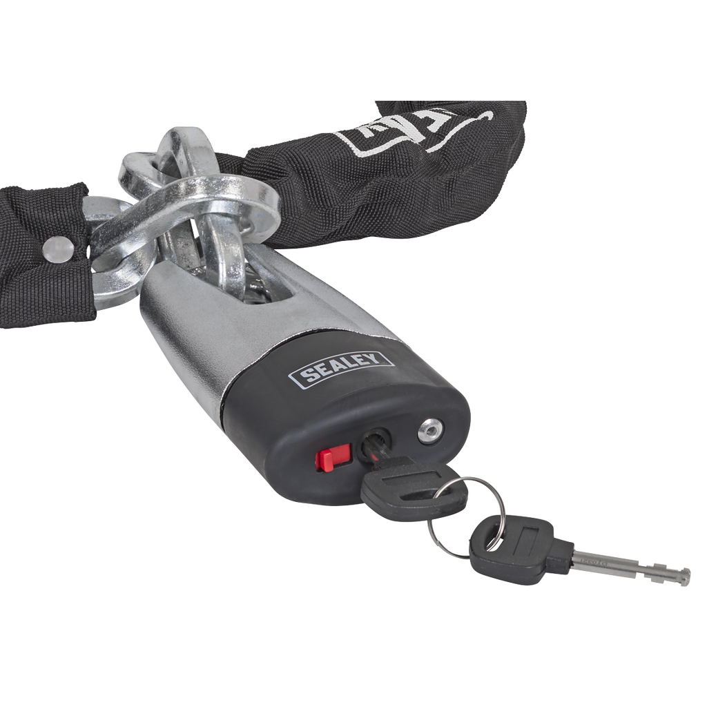 Motorcycle Chain & Disc Lock 10.5 x 10.5 x 1500mm 4* ART App