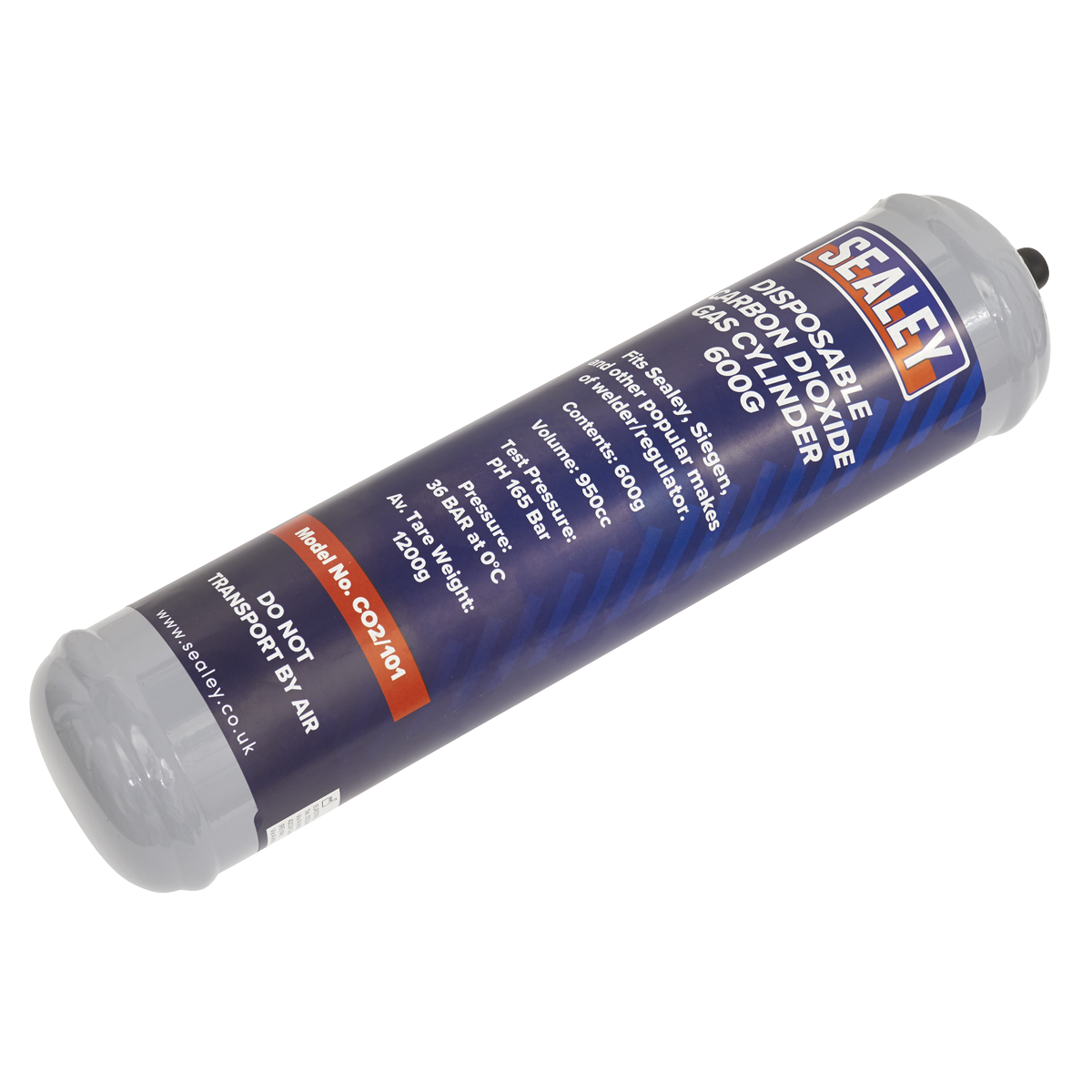 Disposable Carbon Dioxide Gas Cylinder 600g