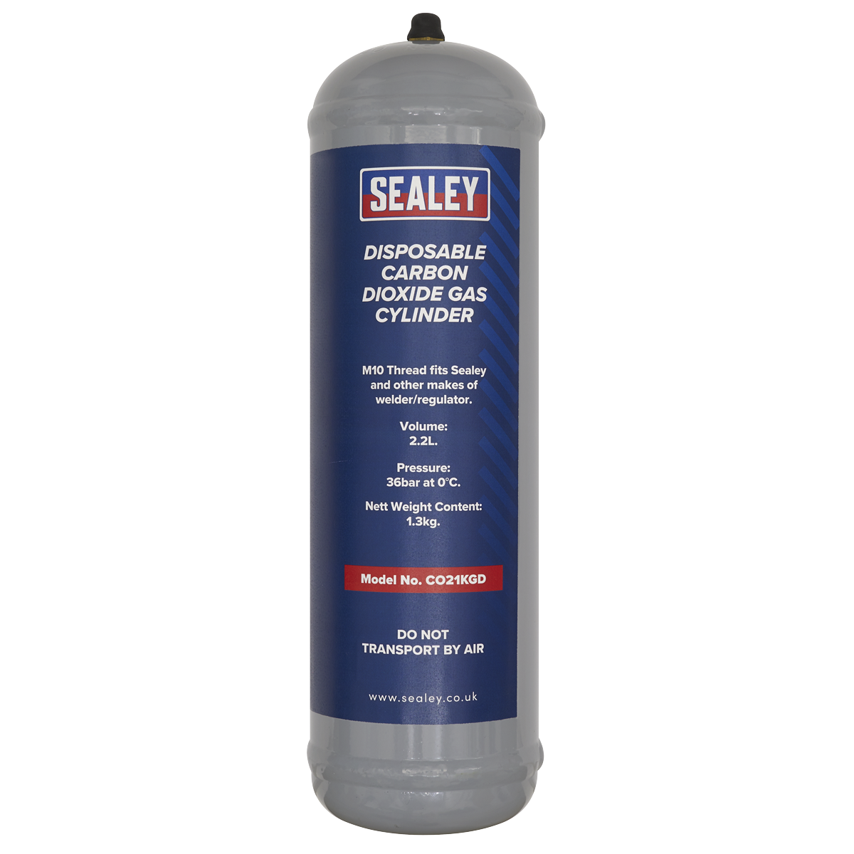 Disposable Carbon Dioxide Gas Cylinder 1.3kg