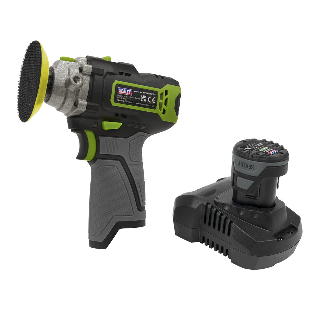 SV10.8 Series 75mm Cordless Polisher Kit 10.8V 2Ah